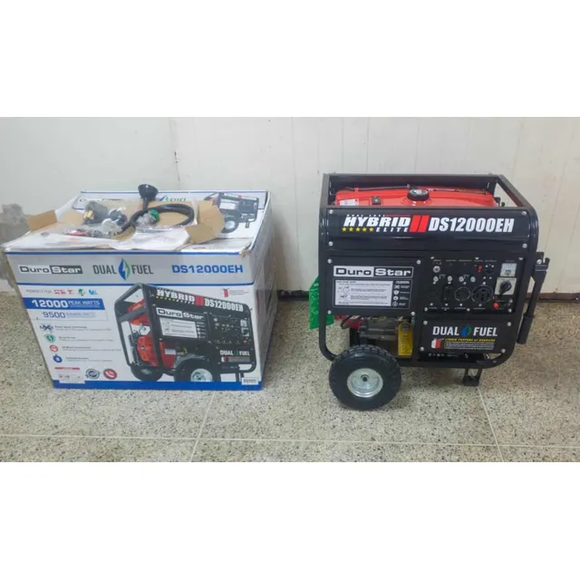 Planta Eléctrica Dual Fuel De 12.000watts Duro Star