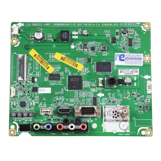 Placa Principal Original LG 43lw300c 49lw300c Ebu63766101 
