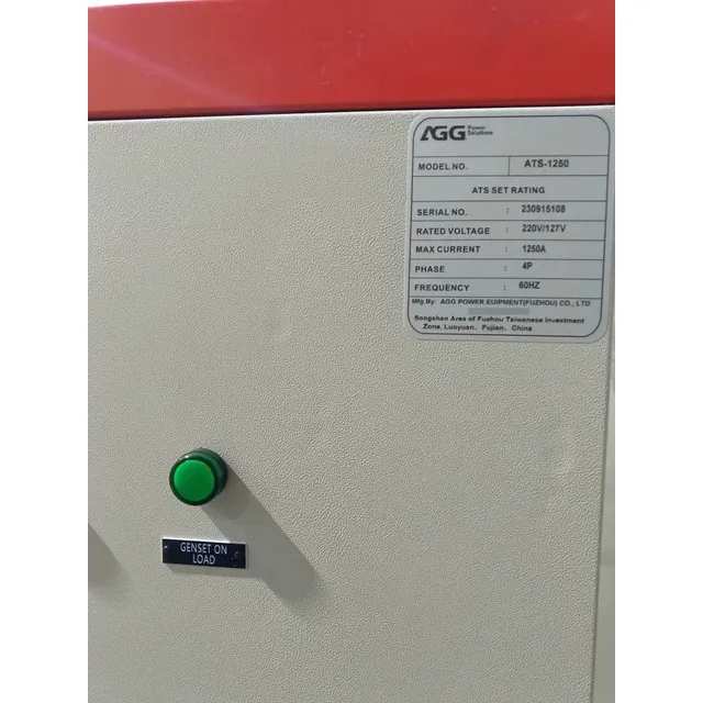 Transfer Agg (ats) 1.250 Amp. 230-460v. Completo.