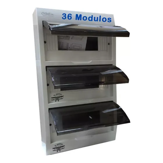 Tablero Organizador Llave Termica 36 Modulos Para 18 Llaves