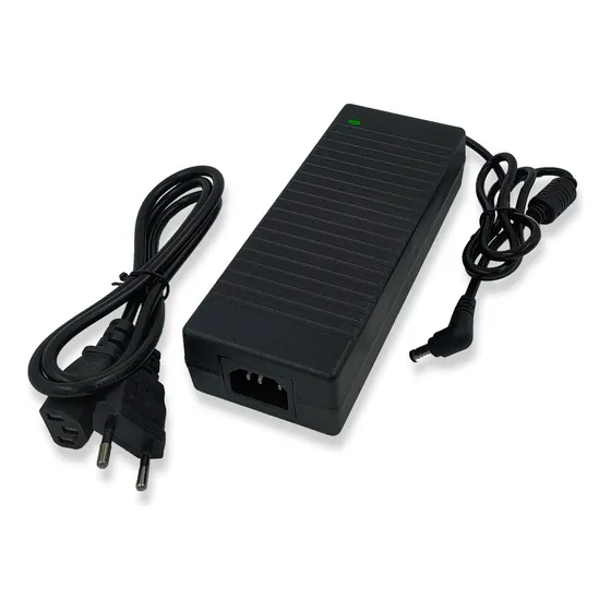 Fonte 24v Volts 6a Bivolt Preta 6 Amperes Real 144w Real 