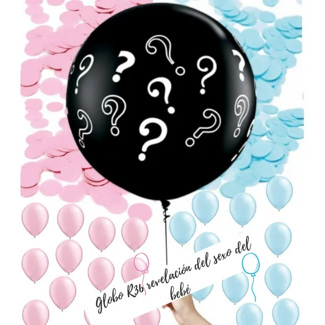 Globos Baby Shower R36 Sorpresa Revelacion Sexo Bebe