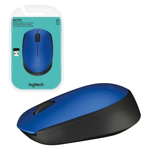 Mouse Inalámbrico Logitech M170 Azul