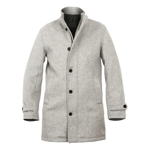 Campera Hombre Lana Tapado Abrigo Saco Botones Frio Briganti