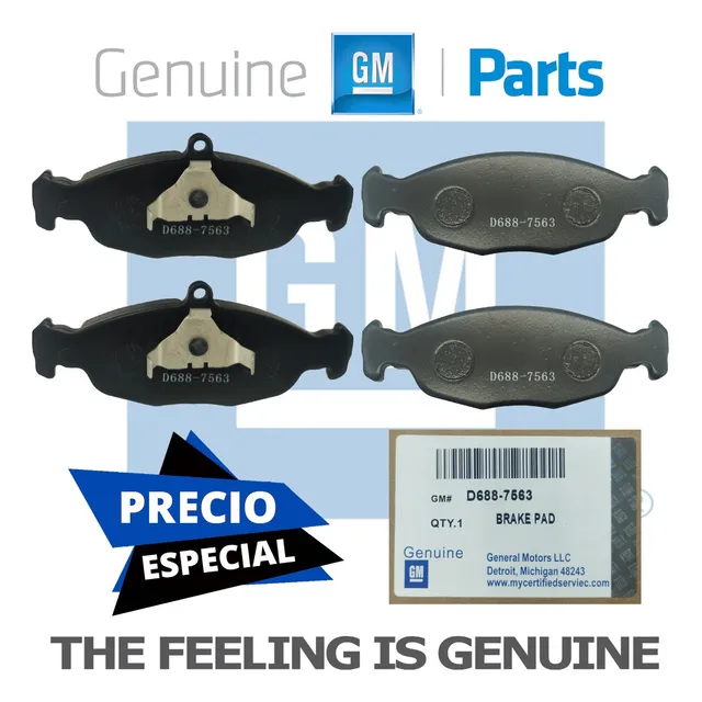 Pastillas Frenos Corsa1.6 Largas Chevy C2 Delantera 7563=513
