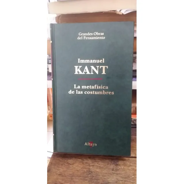 La Metafisica De Las Costubres - I. Kant