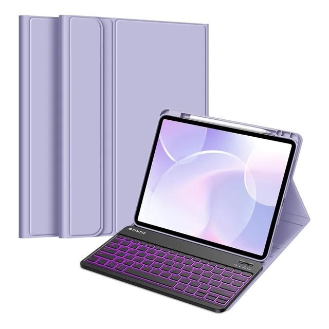 Funda Con Teclado Retroiluminado Para iPad Air 13 Pulgadas