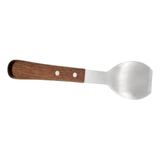 Helada De Acero Inoxidable, Con Mango De Madera, Pala De , Helada De Acero Inoxidable, Con Mango De Madera, Pala De ,