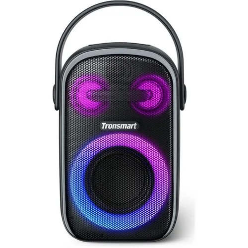 Parlante Tronsmart Halo 100 portátil con bluetooth waterproof negra 220V