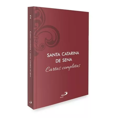 Livro Santa Catarina De Sena Cartas Completas Paulus Editora