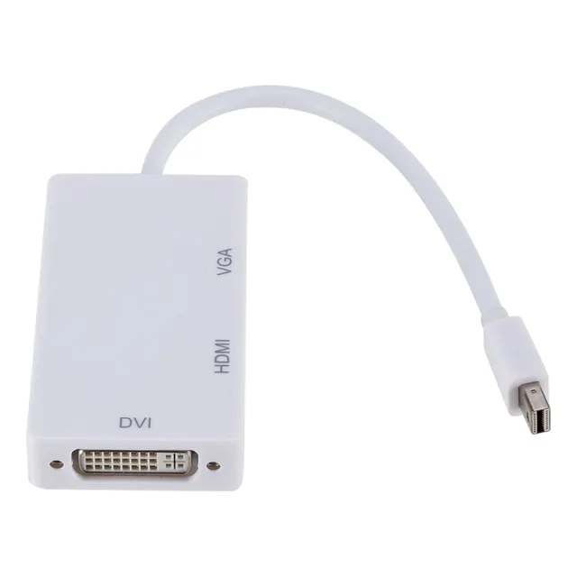 Adaptador Mini Displayport Para Thunderbolt Mac Hdmi Vga Dvi