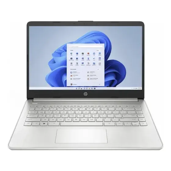 Laptop Hp Intel Celeron N4120 4gb Ram 128 Ssd W11 Silver