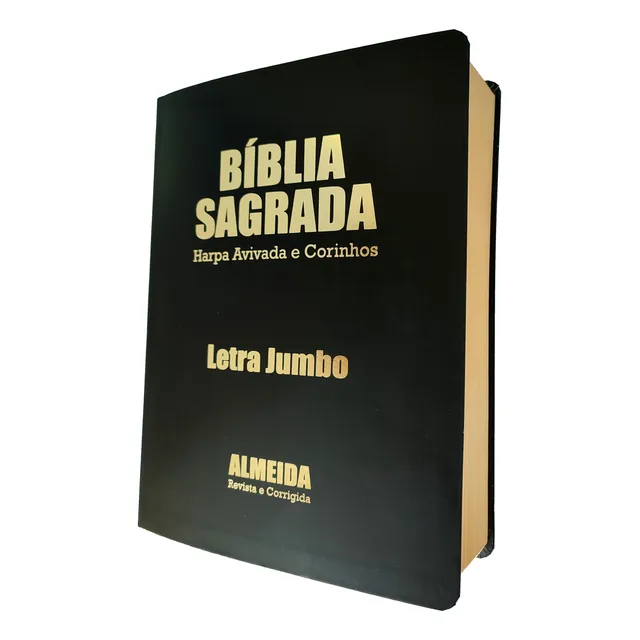 Biblia Jumbo Letra Extra Gigante Com  Harpa  Corrigida