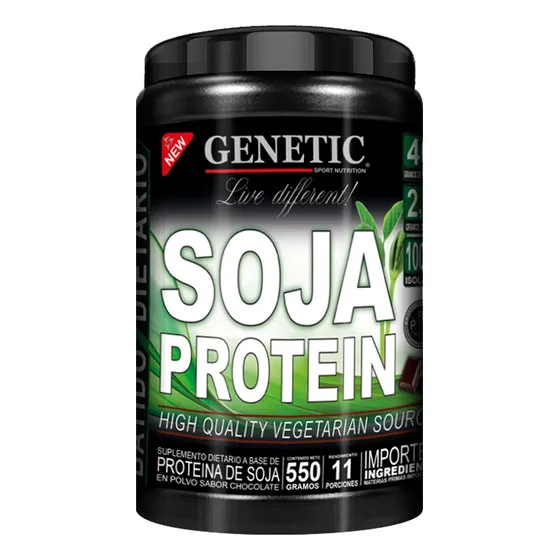 Batido Dieta Proteico Vegano Shake 550 Soja Proteina Genetic