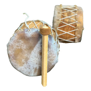 Tambor Portátil Para Ceremonia Cantos Temazcal Tambor Portátil Para Ceremonia Cantos Temazcal