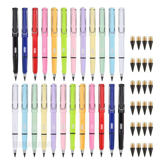 Kit 44 Lápices Infinito Mágico Con Repuesto +borrador Regalo
