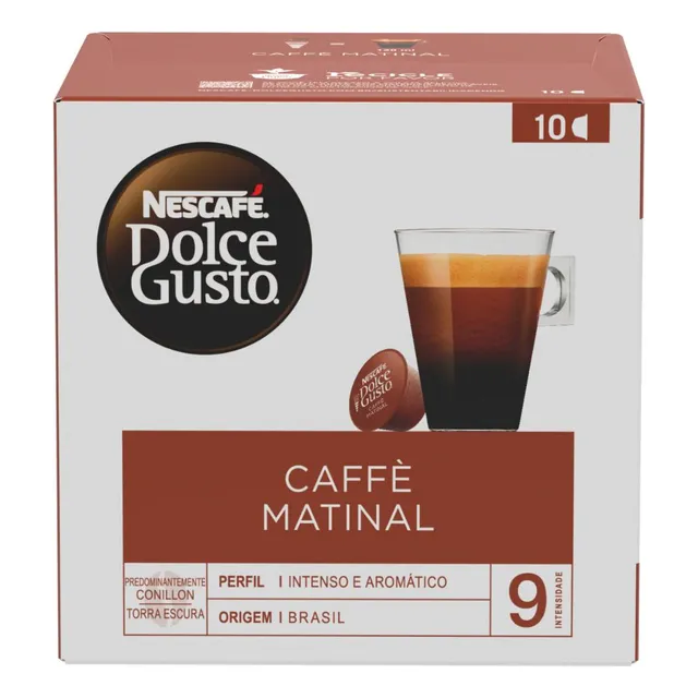 Café Em Cápsula Caffè Matinal Dolce Gusto Nescafé 10 Unids