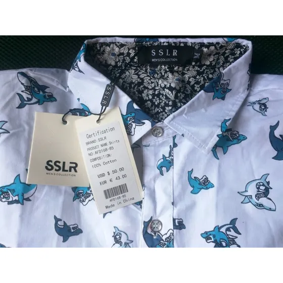 Camisa Sslr Men's Collection. Talla M. Nueva. Importada.