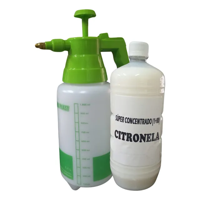 Repelente Mosquitos Citronela P/regar Cesped Concentrado