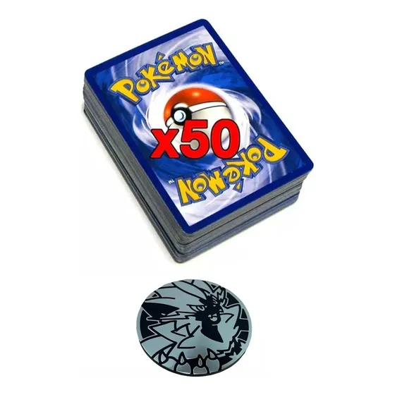 50 Cartas Pokemon Surtidas Originales Pokémon Tcg + Regalo