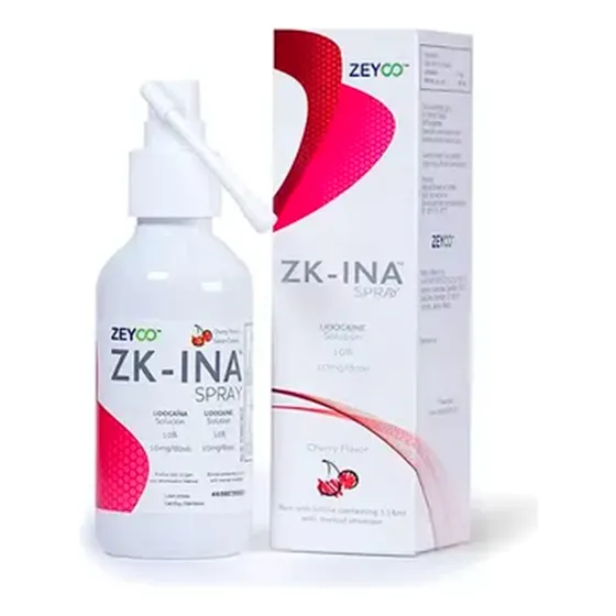 Anestesia Local En Spray Sabor Fresa Uso Dental