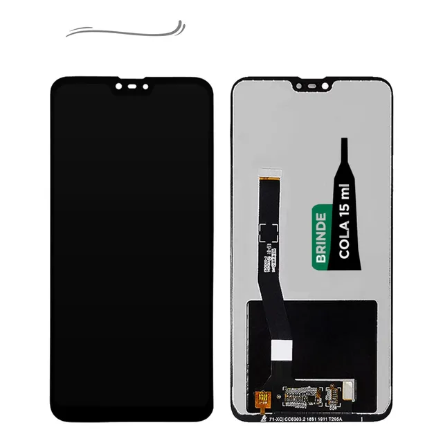 Tela Display + Touch Lcd Zenfone Max Plus M2 Zb634kl + Cola