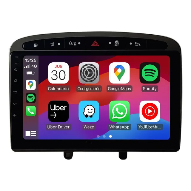 Stereo Multimedia Gps Peugeot 308 408 4gb 64gb Camara