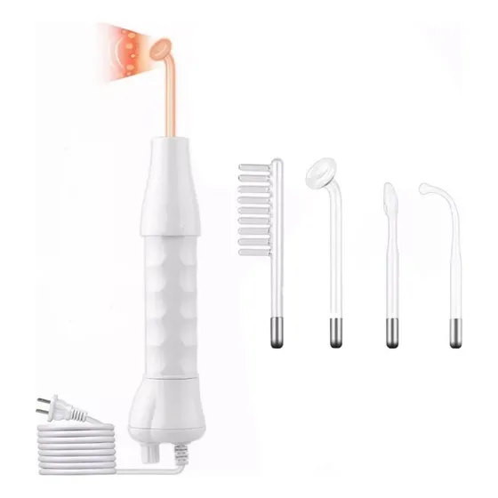 Alta Frequência Facial E Capilar C/4 Eletrodos Portátil