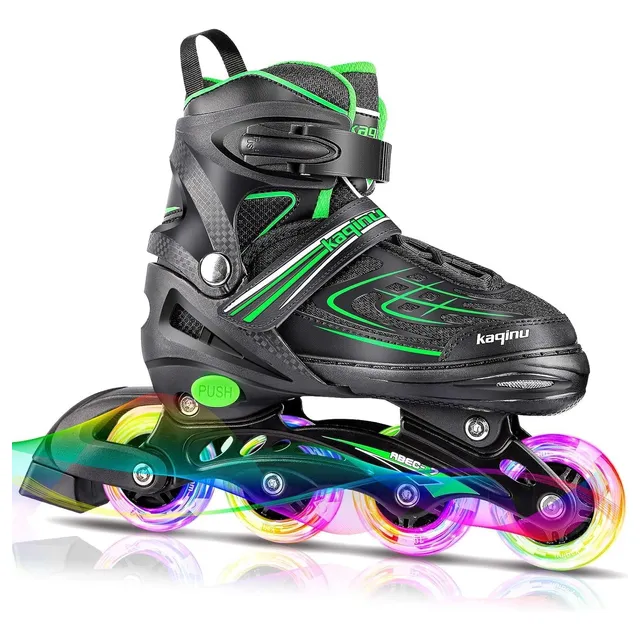 Patines En Línea Para Niños, Ajustables Talla 30 A 32.