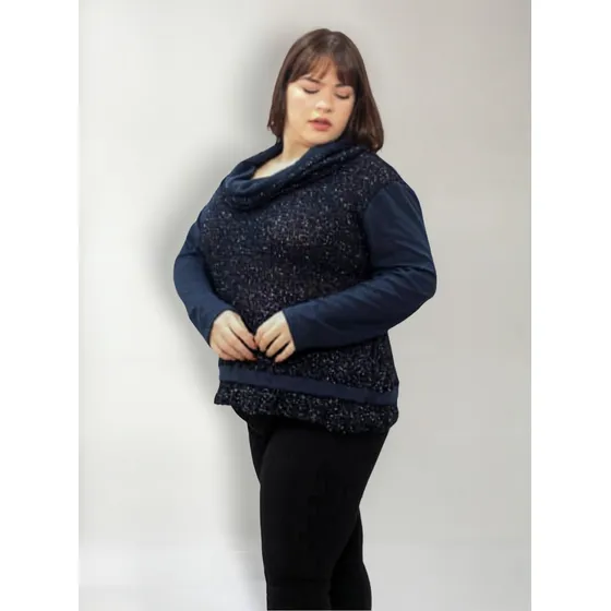 Sweater, Cuello Buche De Pelo De Mono- Lurex T. 3 Al 9