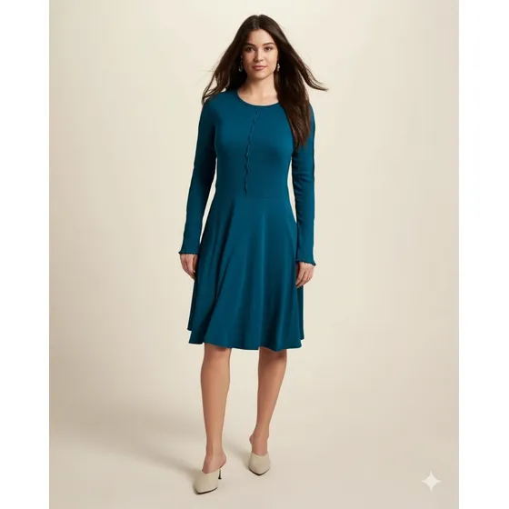 Vestido Dama Adolescente Art Class Ml Acampanado