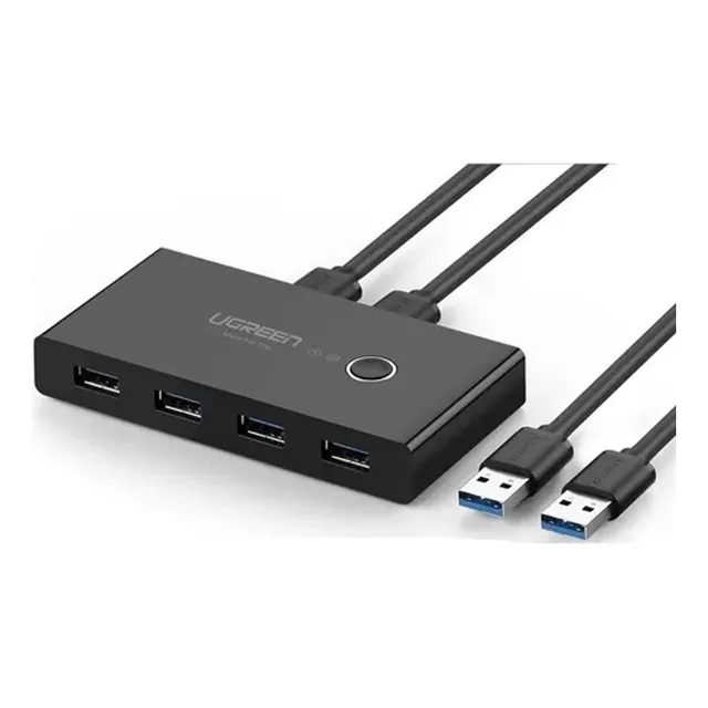 * Conmutador Usb 3.0 Seletor Kvm Usb 3.0 2 Piezas Con 4 Ent