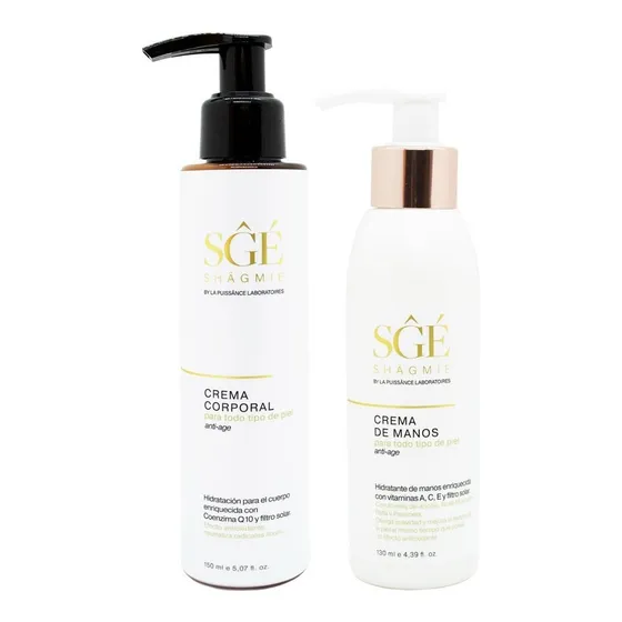 Shagmie Anti Age Crema Corporal + Crema De Manos Hidratante