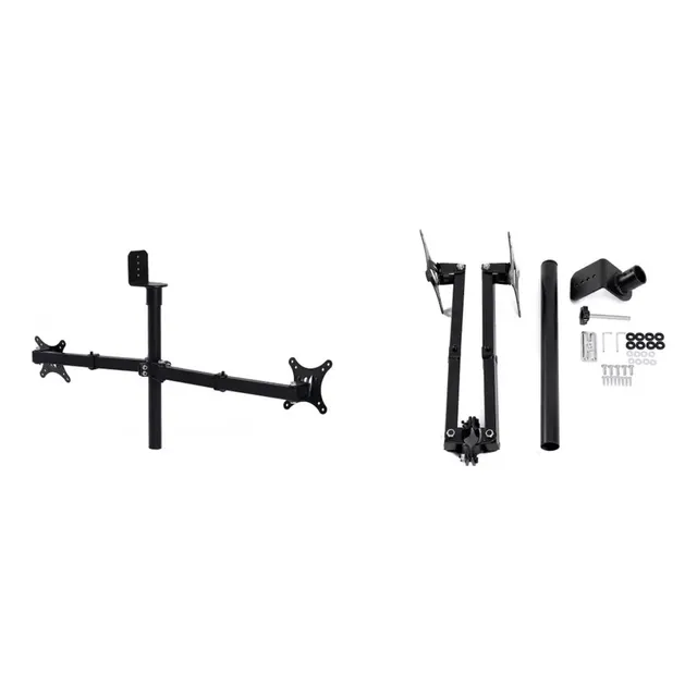 Soporte Brazo Para 2 Monitores 17-27 Pulgadas