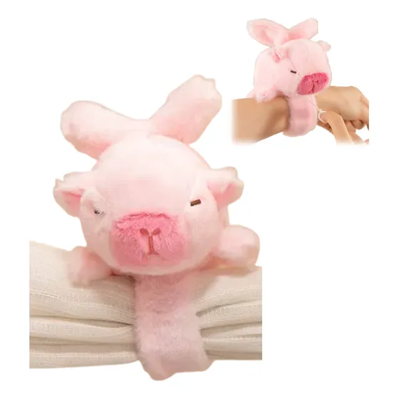 Pulseras Con Alas De Felpa De Capibara, Regalos Con Movimien