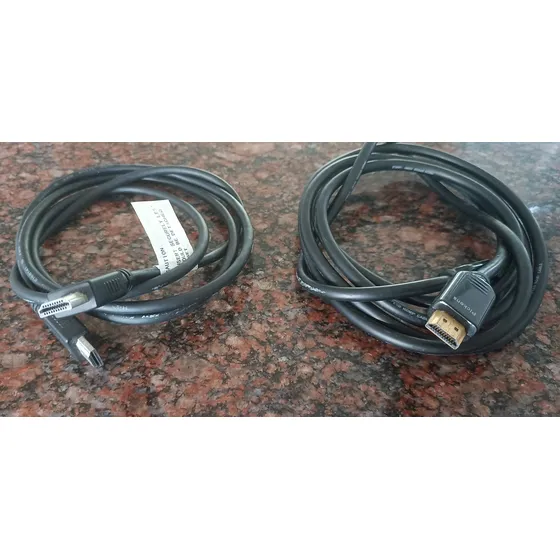 Cable Hdmi Full Hd 1.5 Mts Tv Bluray Dvd Set De 2 Pza Usado