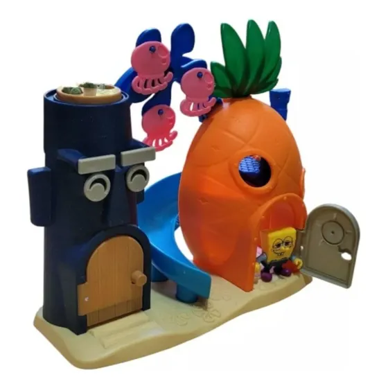 Casa Abacaxi - Bob Esponja  - Fisher Price - Leia Descrição