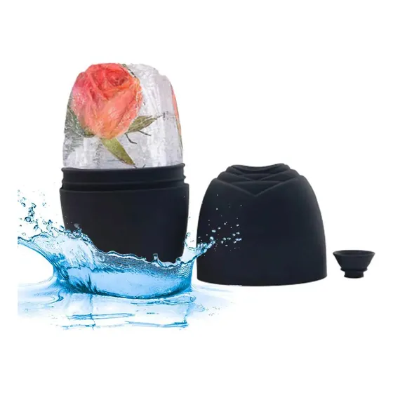 Rodillo Hielo Silicona Cara  Molde Facial Rollerface Silicon
