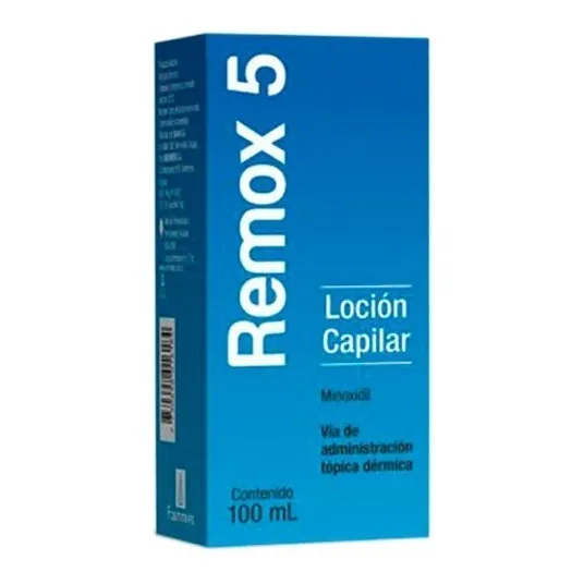 Remox 5 Loción Capilar 100 Ml (minoxidil) - Lab. Roemmers®