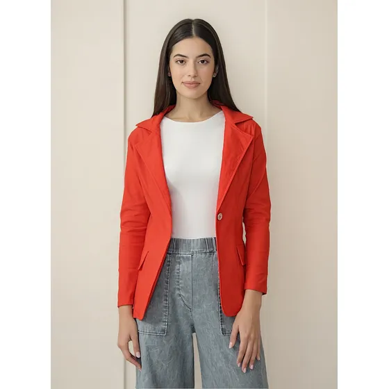 Blazer Mujer Soluna Moda Elegancia Estilo Atemporal