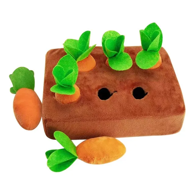 Juguetes De Peluche Con Zanahorias Para Mascotas Y Perros, D
