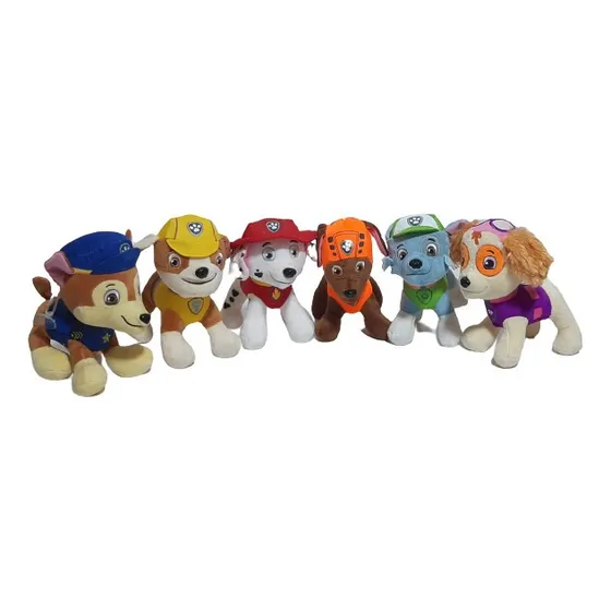 Peluches Paw Patrol X6 20cm