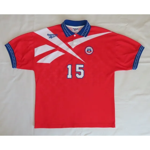 Camiseta Selección Chilena Utilería Eliminatorias Francia 98