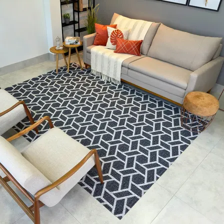 Tapete 3,00x2,50 Sala De Estar Quarto Varanda Clínica Luxo