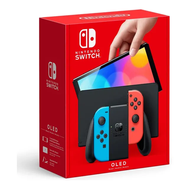 Consola Nintendo Switch Oled 64gb Neon Standard