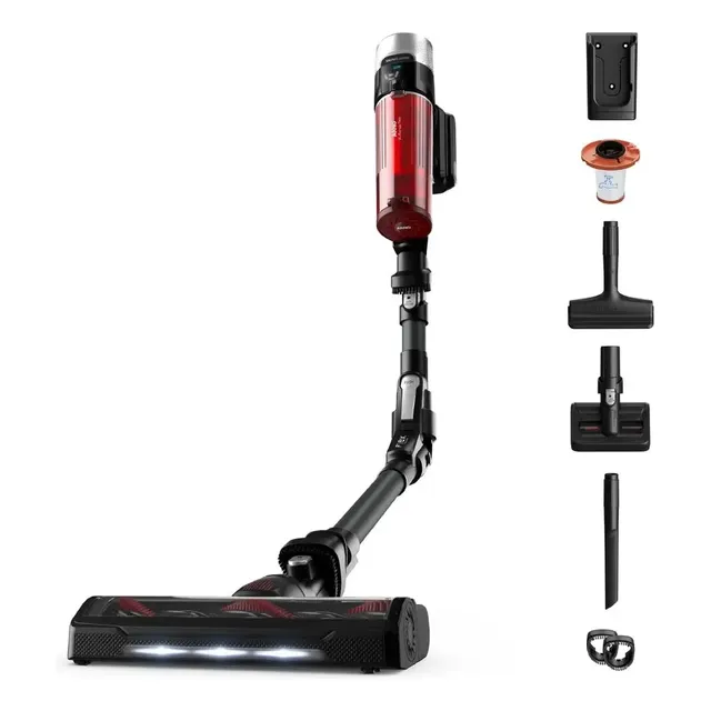 Aspirador De Pó Sem Fio Arno X-force Flex 9.60 Rh20 Preto E...