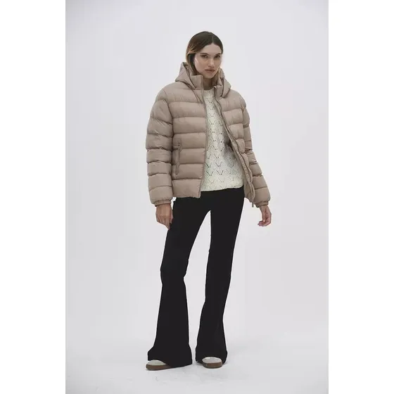Campera Puffer Capucha Morritz Mujer Sweet