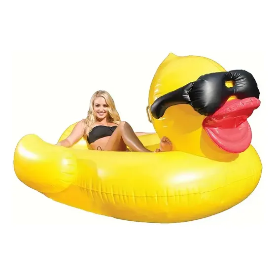 Pato Derby Gigante, Globo Inflable Para Piscina