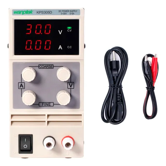 Kps305d Fuente De Alimentación De Laboratorio 30v 5a