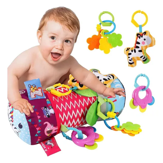 Rodillo Para Estimulacion De Gateo Del Bebe Con Sonajero